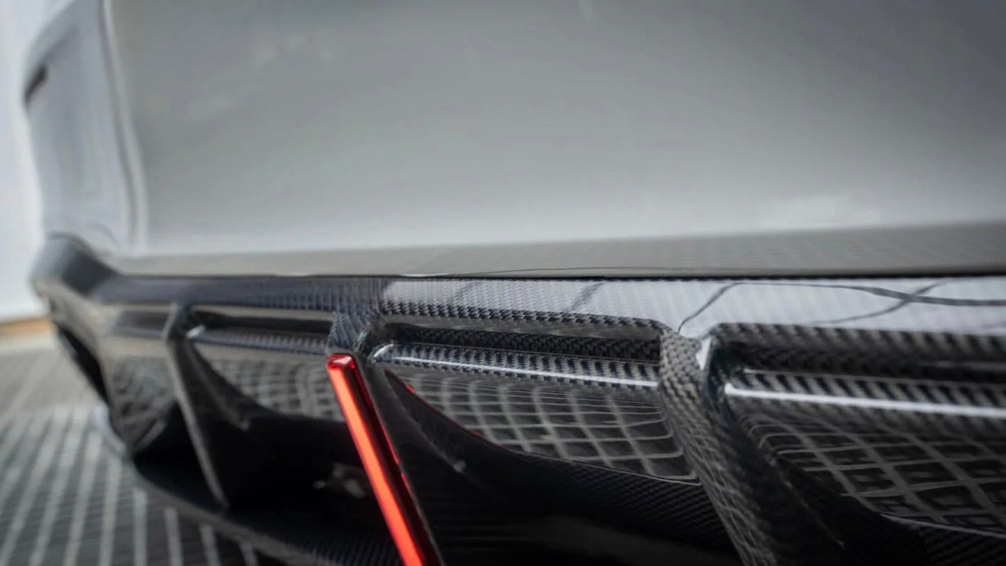 Mercedes 2020 A45/A45s/A35 Genuine Carbon fiber Rear Diffuser- Required Automotive