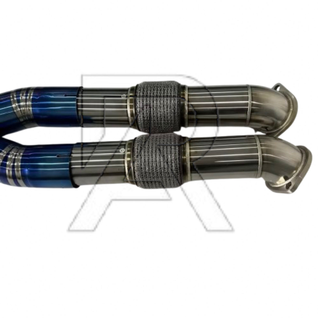 Required Automotive Nissan GT-R R35 4-Inch Titanium / 3.5-Inch Stainless Steel Exhaust System (2009-2024)