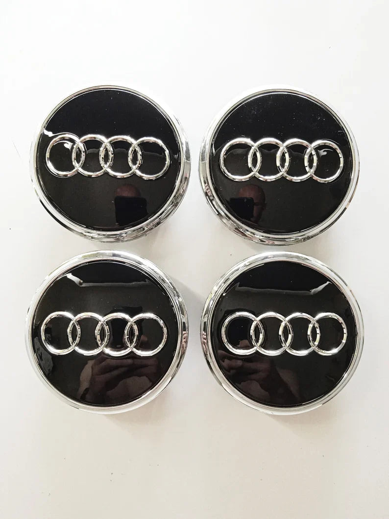 Required Automotive Floating Audi Centre Caps Self Levelling (Set of 4)