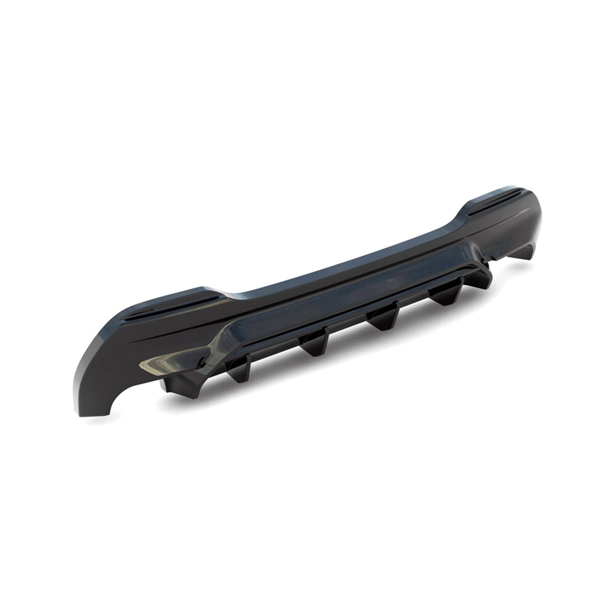 Maxton Design BMW M135i/1 Series M Sport V1 Rear Diffuser In Gloss Black (F40)