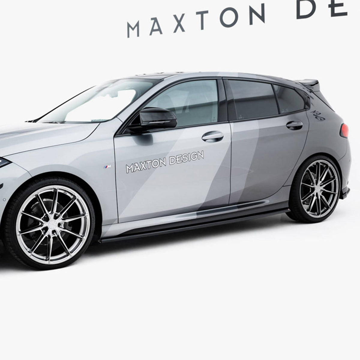 Maxton Design BMW F70 M135 V1 Gloss Black Side Skirts
