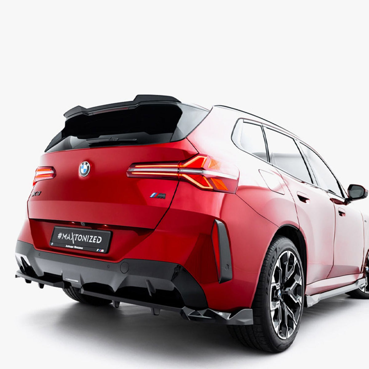 Maxton Design BMW G45 X3 M Sport Gloss Black Rear Spoiler