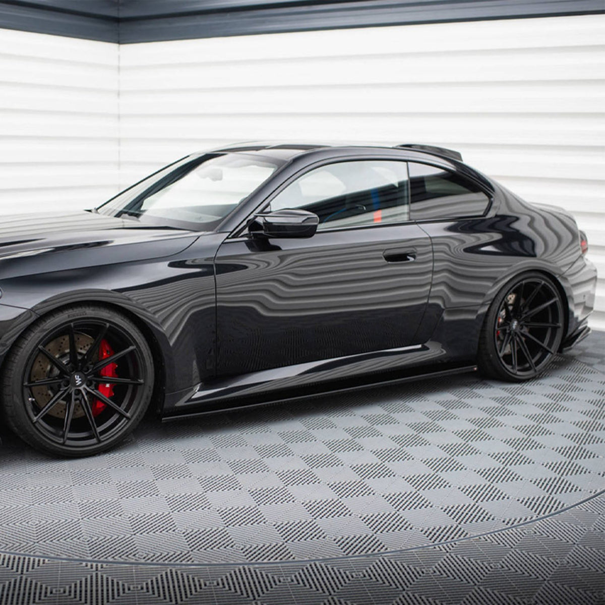 Maxton Design BMW M2 G87 V3 Side Skirts In Gloss Black (G87)