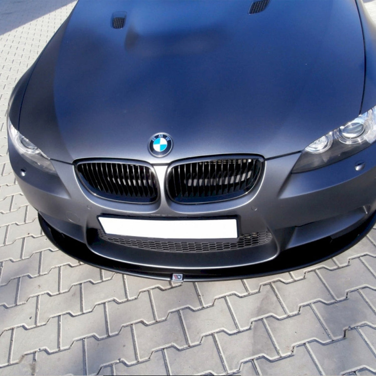 Maxton Design BMW M3 Front Splitter In Gloss Black (E92 & E93)