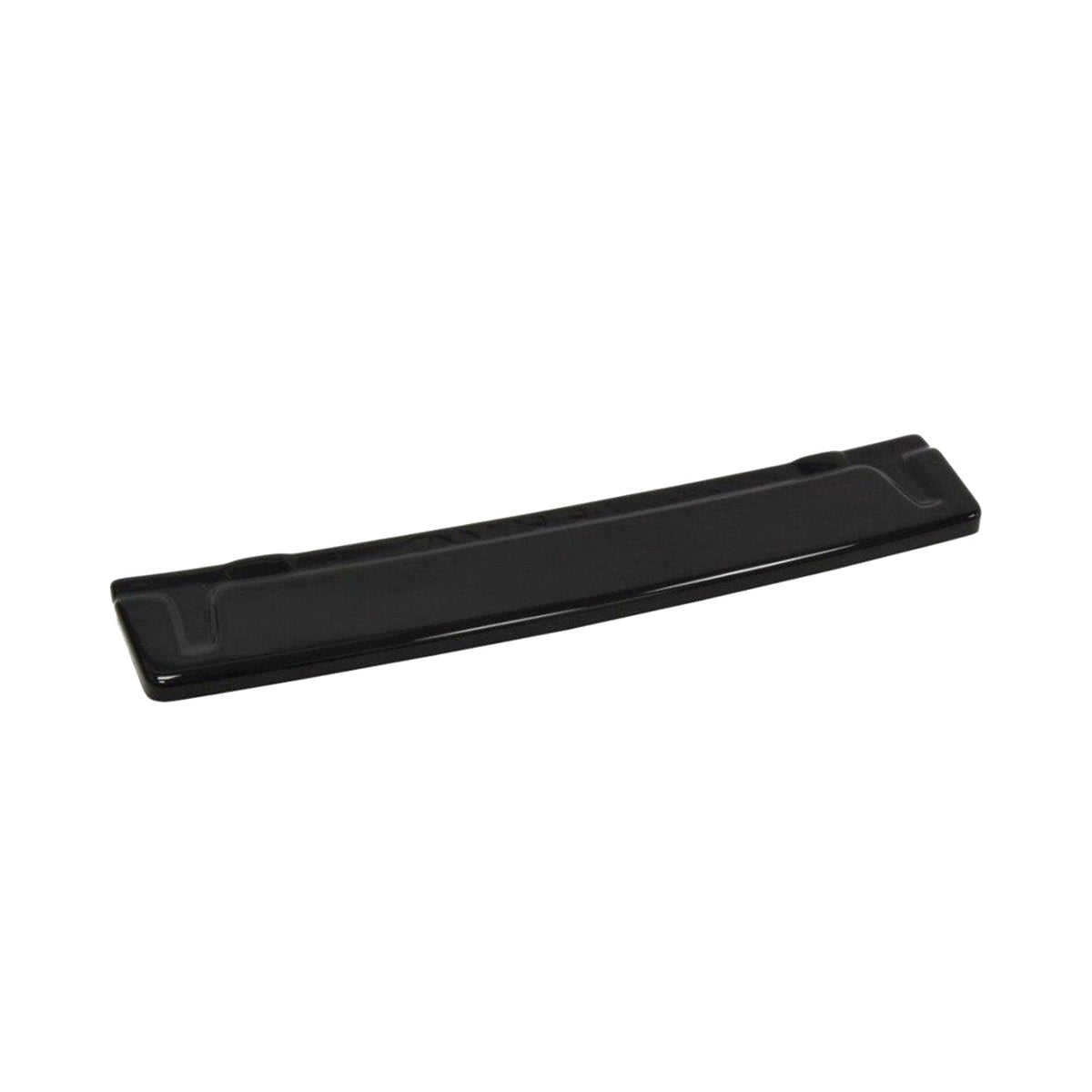 Maxton Design Volkswagen Golf R Central Rear Diffuser With Vertical Bars In Gloss Black (Mk7)