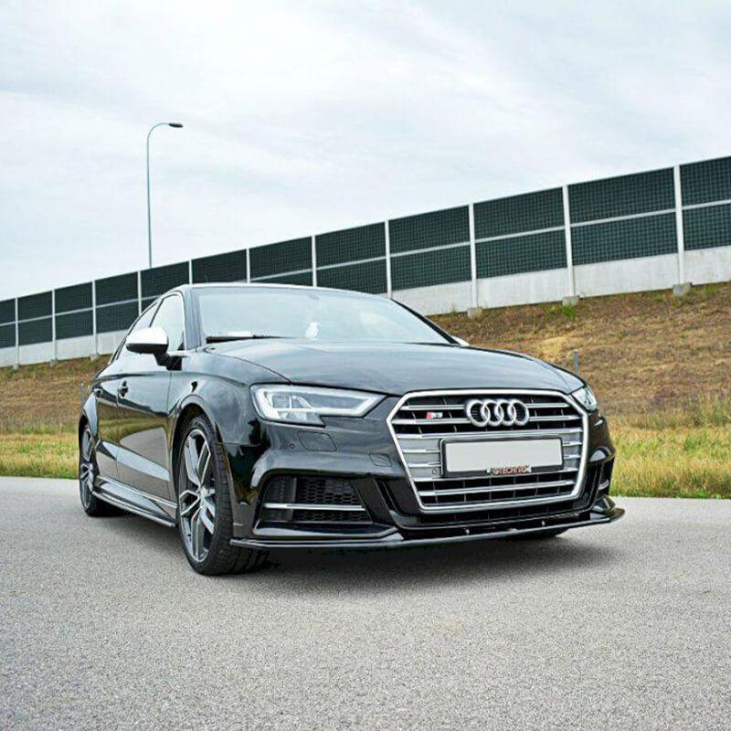 Maxton Front Splitter V.1 Audi S3 / A3 S-Line 8V Fl