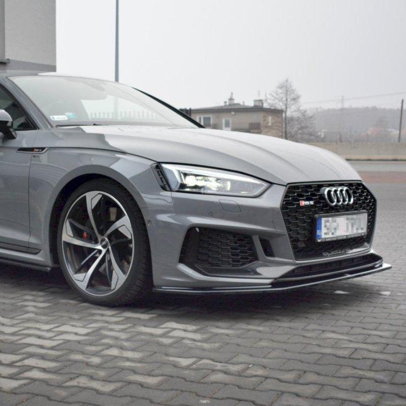 Maxton Front Splitter V.2 Audi RS5 F5 Coupe / Sportback (2017-Up)