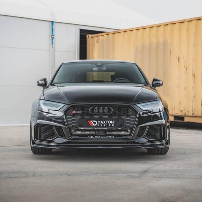 Maxton Front Splitter V.3 Audi RS3 8V Facelift (2017-Up)