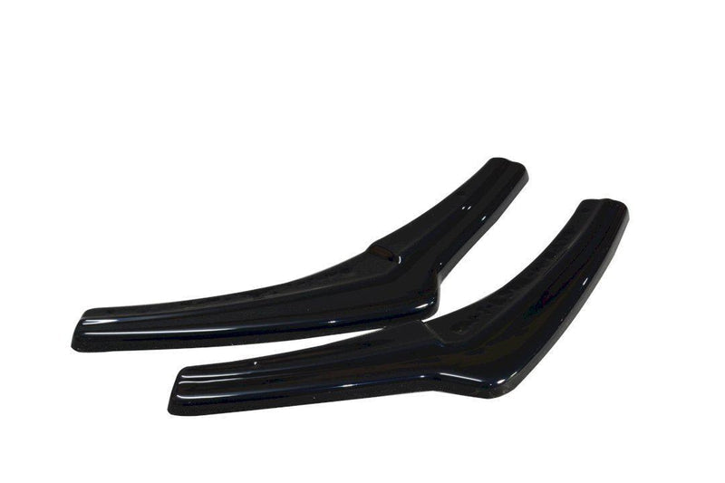 Maxton Rear Side Splitters V.2 BMW 1 F20/F21 M-Power (Facelift) In Gloss Black
