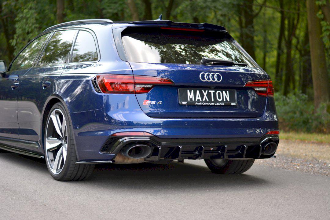 Maxton Rear Valance Audi RS4 B9 Avant (2017-Up)