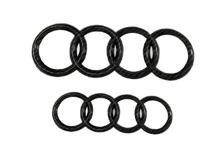 Black Audi Badge