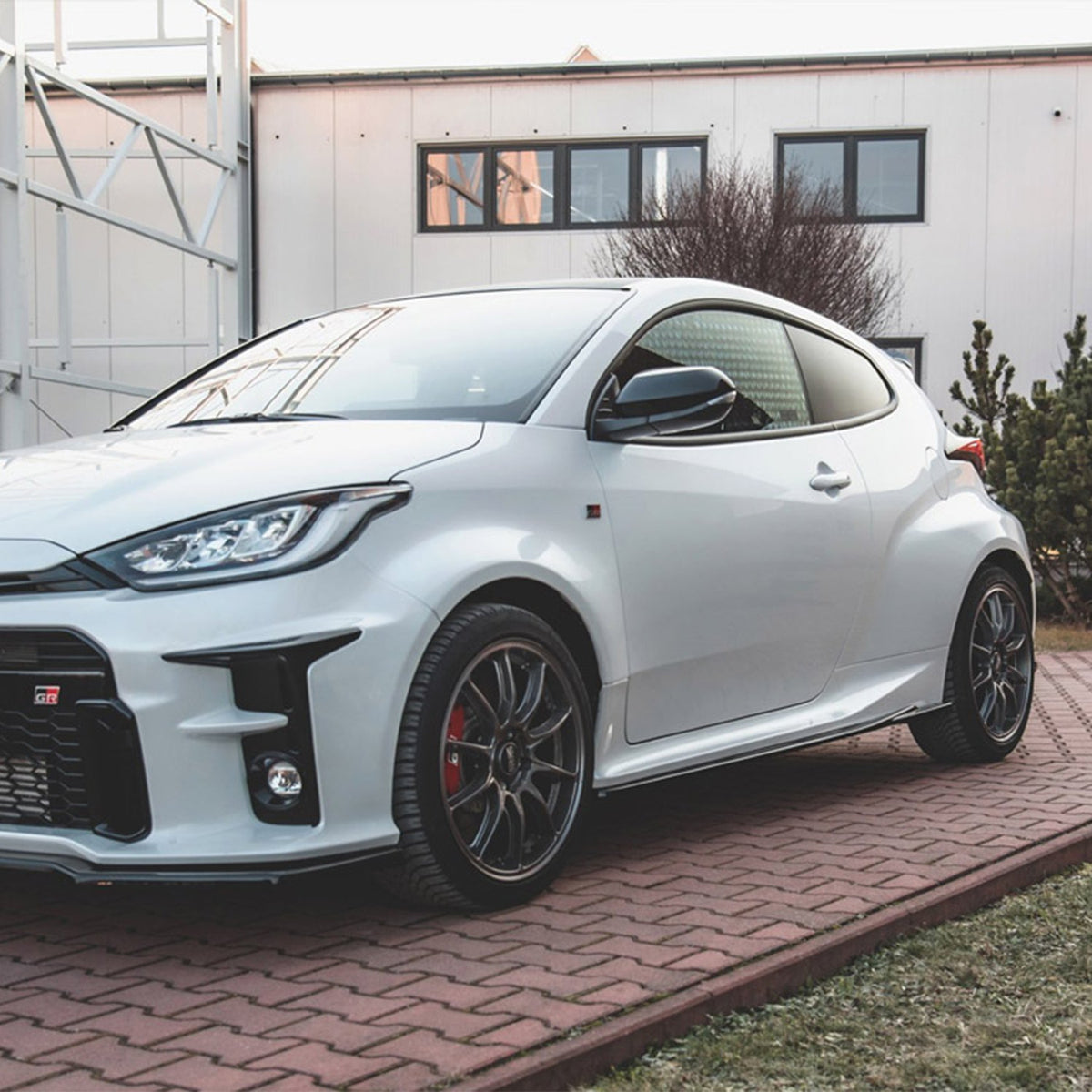 Maxton Design Toyota GR Yaris V1 Side Skirts In Gloss Black (Mk4)