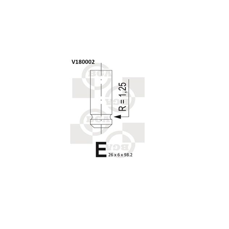BGA Exhaust Valve V180002