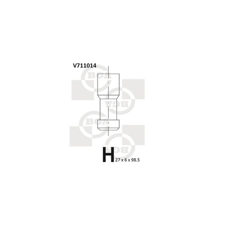 BGA Exhaust Valve V711014