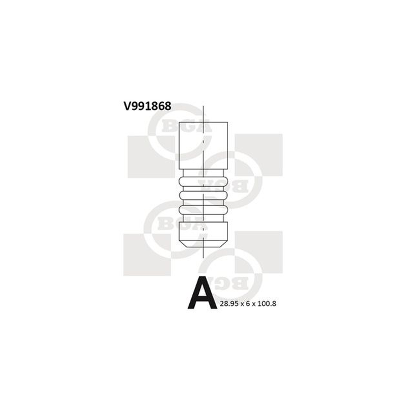 BGA Exhaust Valve V991868