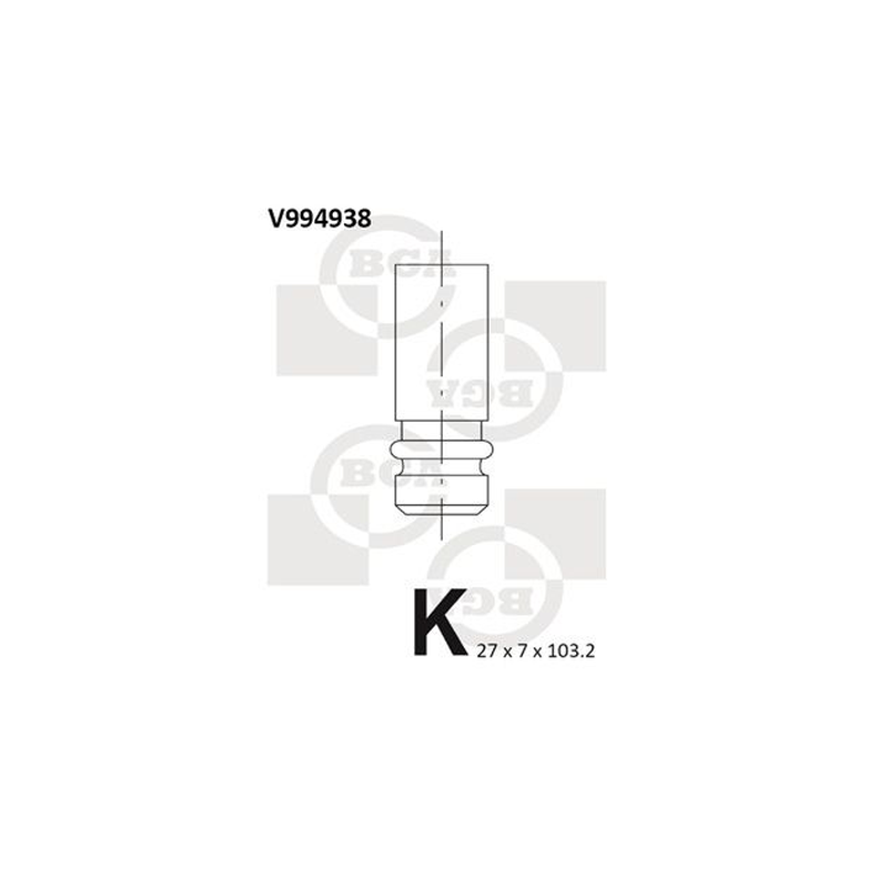 BGA Exhaust Valve V994938