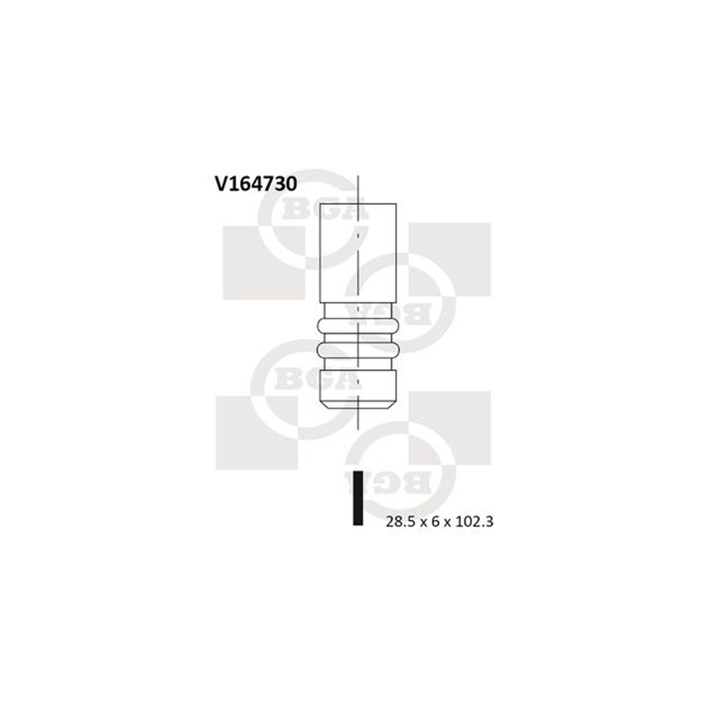 BGA Intake Valve Inlet V164730