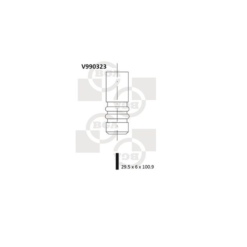 BGA Intake Valve Inlet V990323