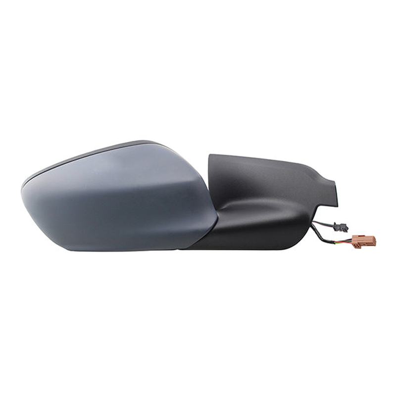 Citroen C4 2014-19 Os Mirror Electric Heated Temp Sensor & Glass & Primed Cover