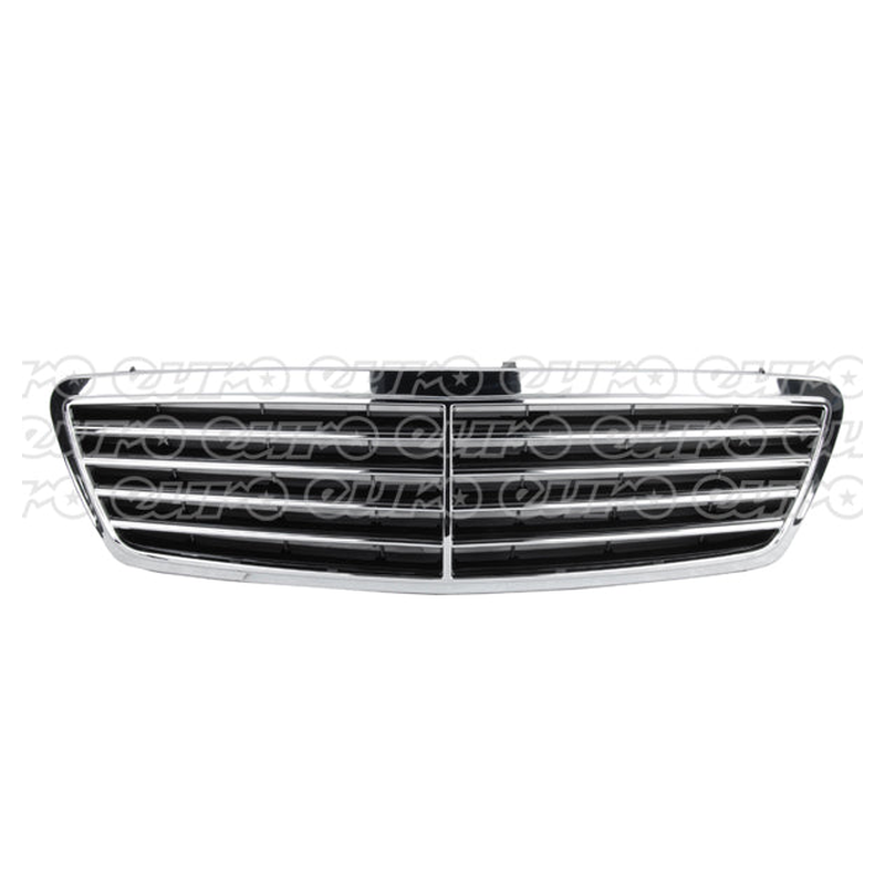 Mercedes C Class 2000-2008 Front Grille Avantgarde Elegance Grey & Chrome