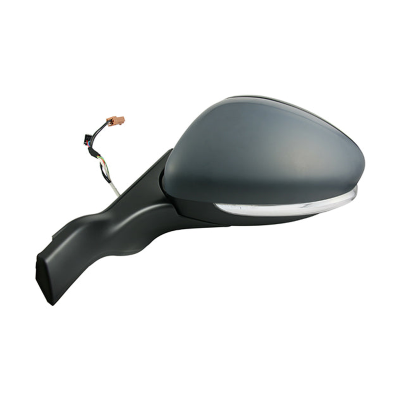Peugeot 2008 208 2012-23 Ns Mirror Heated Power Fold & Glass & Indicator Primed