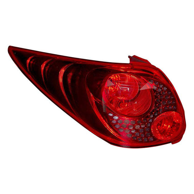 Peugeot 207 207 Sw 2007-2011 Rear Left Light Estate Incl Bulbholder & Bulbs