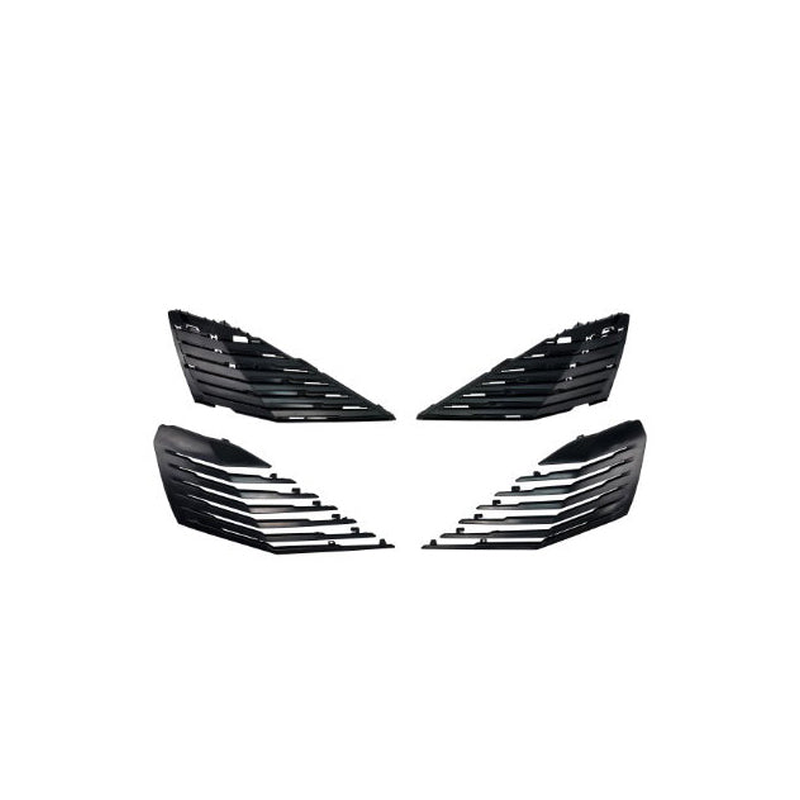 Peugeot 3008 5008 508 Fastback 2016-2024 Front Bumper Grille Mouldings 4Pcs