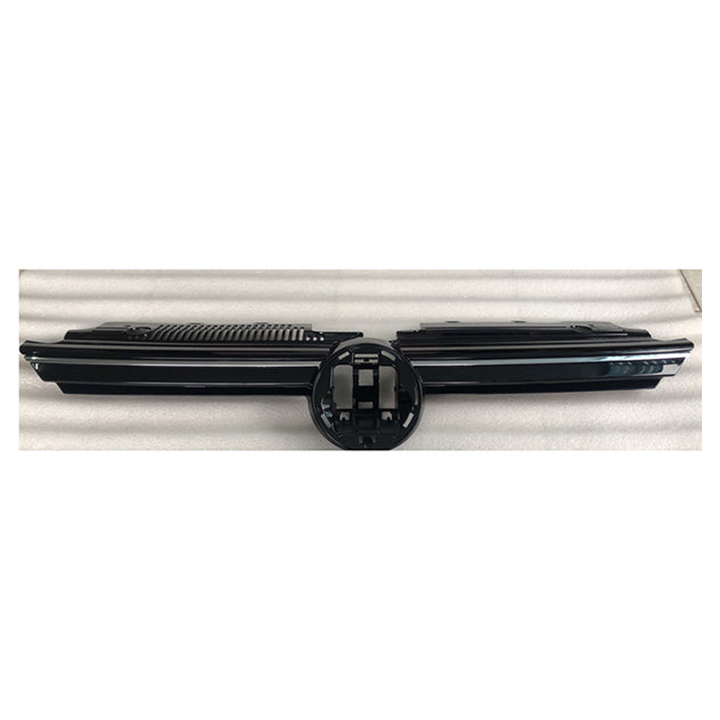 VW Golf 2020-2022 Front Bumper Main Grille Chrome/Black