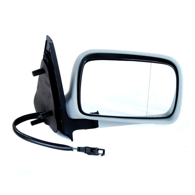 VW Polo Hatch 1994-2000 Os Door Mirror Electric Primed Heated Aspherical