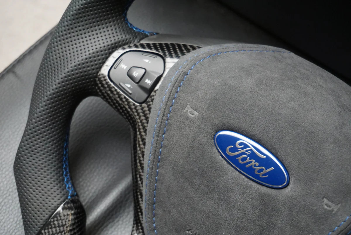 Ford Fiesta Carbon Fibre Custom Steering Wheel