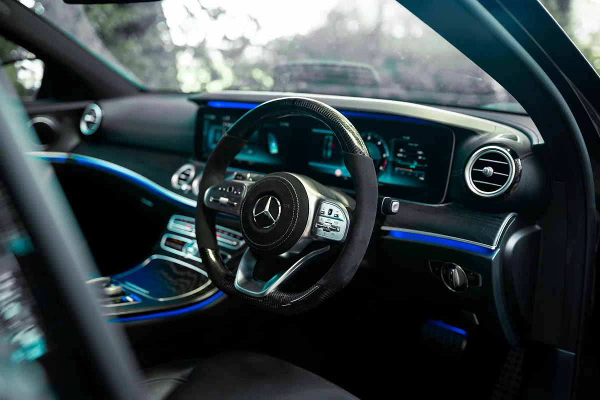 Mercedes Benz A Class Custom Carbon Fibre Steering Wheel