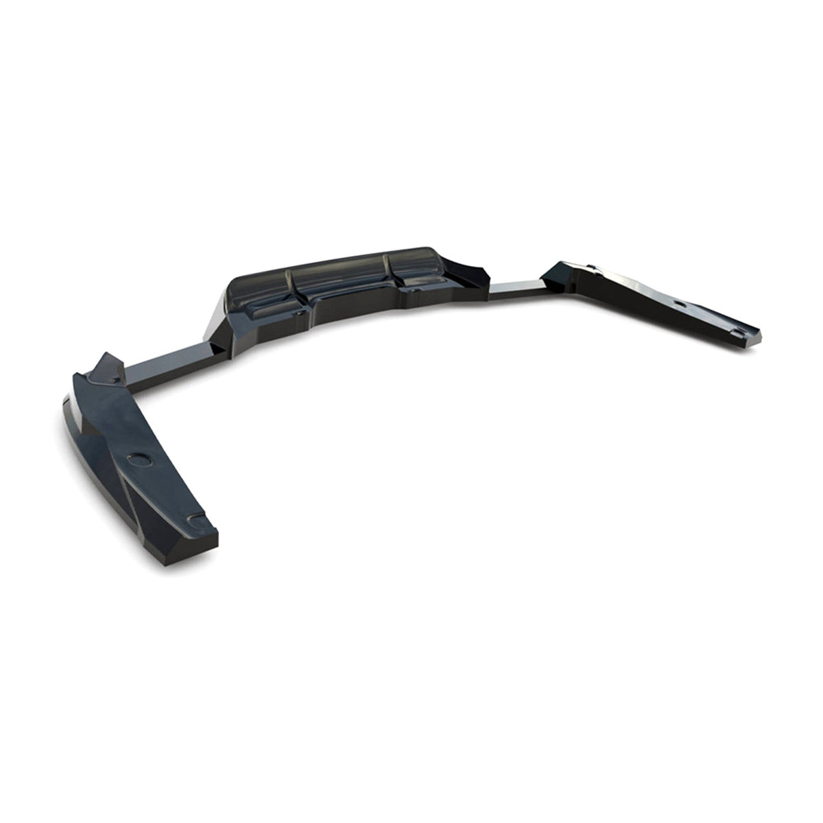 Maxton Design BMW F98 X4M Pre-LCI V1 Rear Diffuser In Gloss Black (2019-2021)