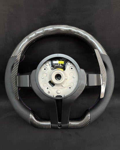 Real Carbon Fiber BMW steering wheel