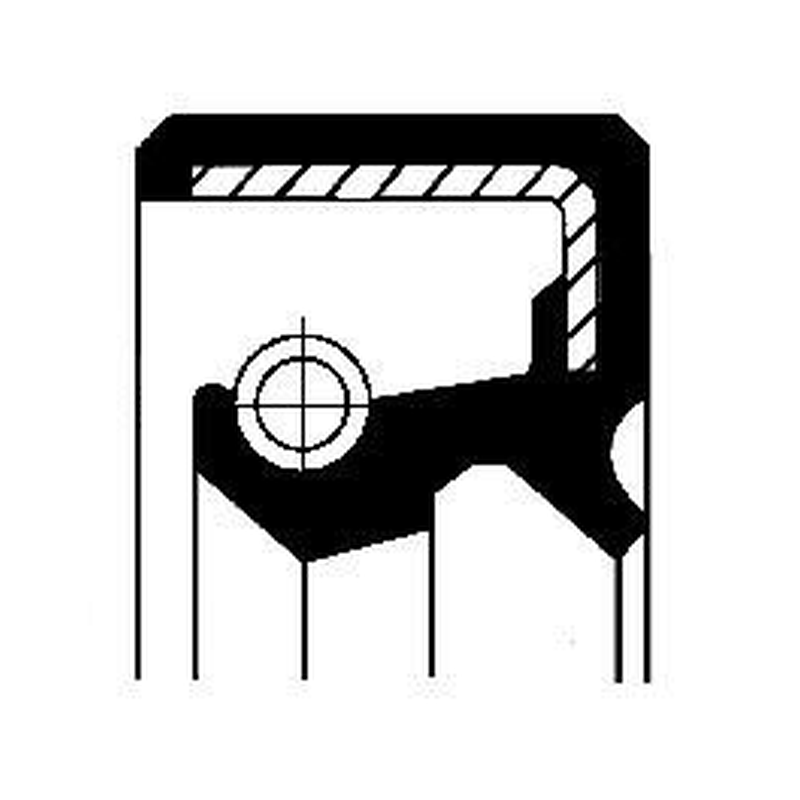Corteco Transfer Case Shaft Seal 19035375B