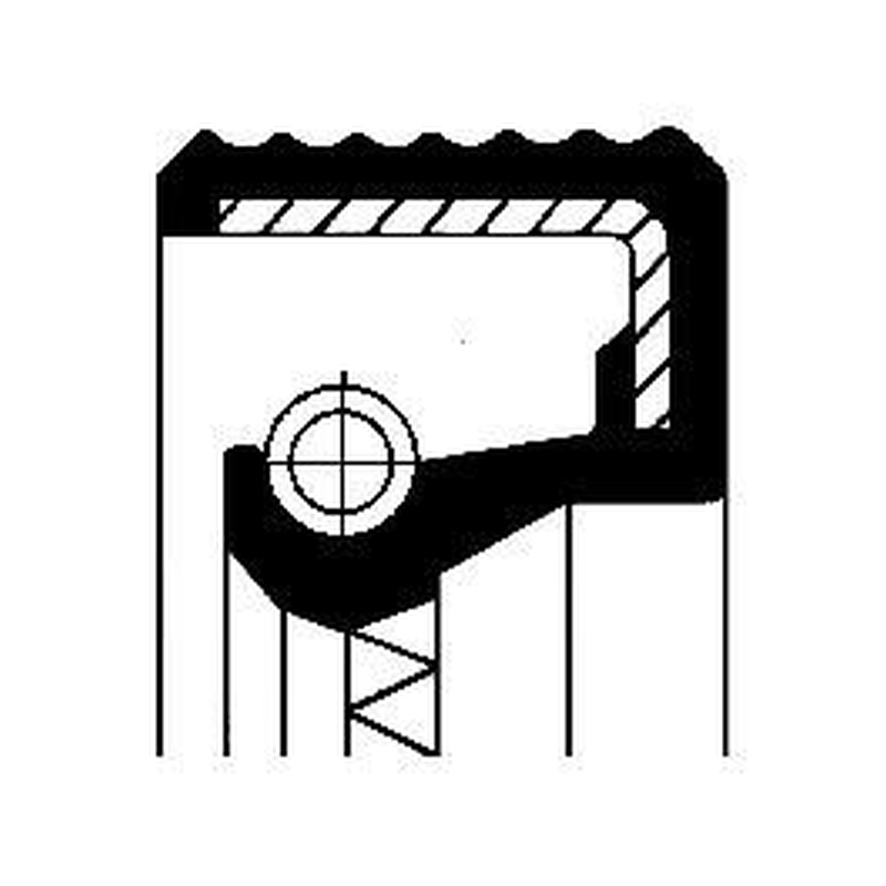 Corteco Manual Transmission Shaft Seal 49488716