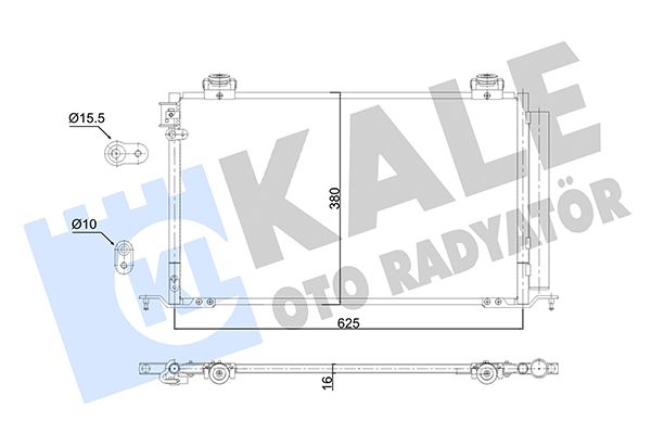 NRF Air Conditioning Condenser 350705