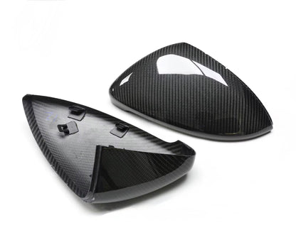 Volkswagen Golf MK7 / MK7.5 GTI (2013–2016) Genuine Carbon Mirror Caps – Required Automotive
