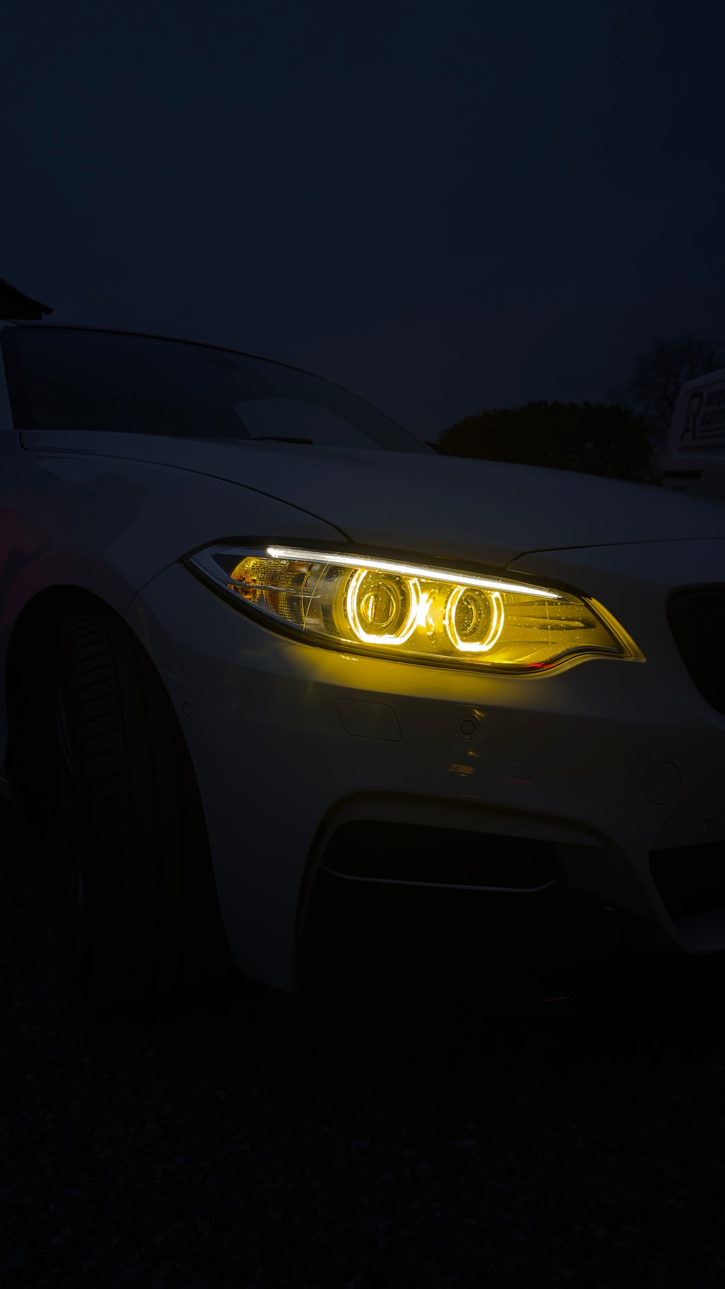 Required Automotive Yellow DRL Angel Eyes LED Modules for BMW 1 Series 2015-2019