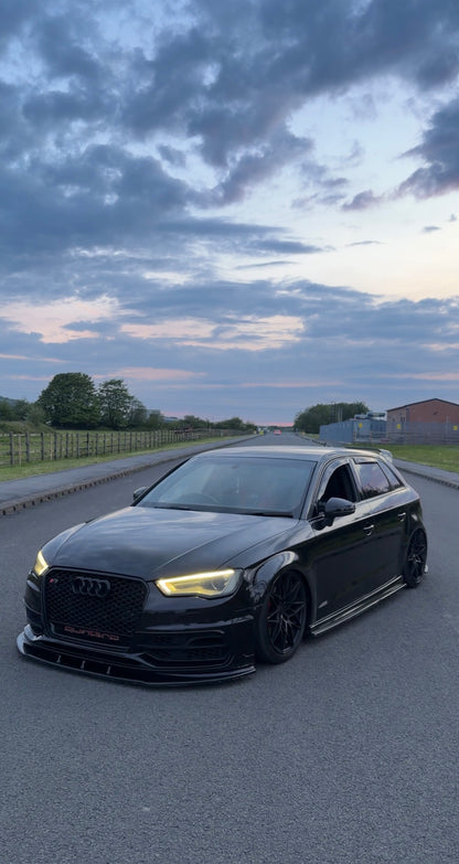 Required Automotive Audi A3/S3/RS3 8V Pre-Cut Headlight Tint Kit Smoked Vinyl 2014-2016