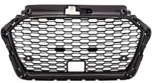 Required Automotive Audi A3 S3 8V Honeycomb Front Grille Gloss Black 2016–2020 Automotive Grill