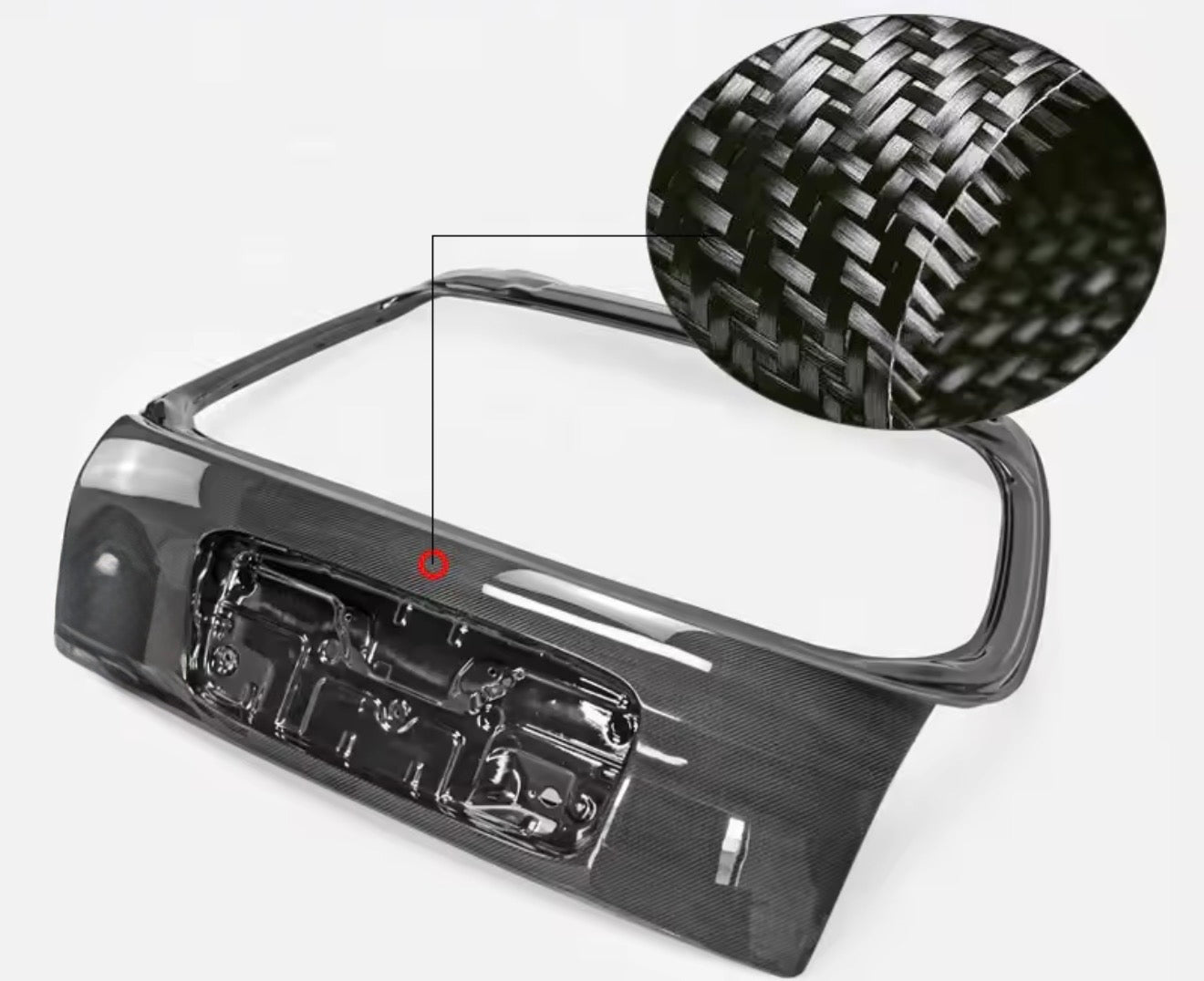 Required Automotive Real Carbon Boot – Honda Civic EK (1996–2000)