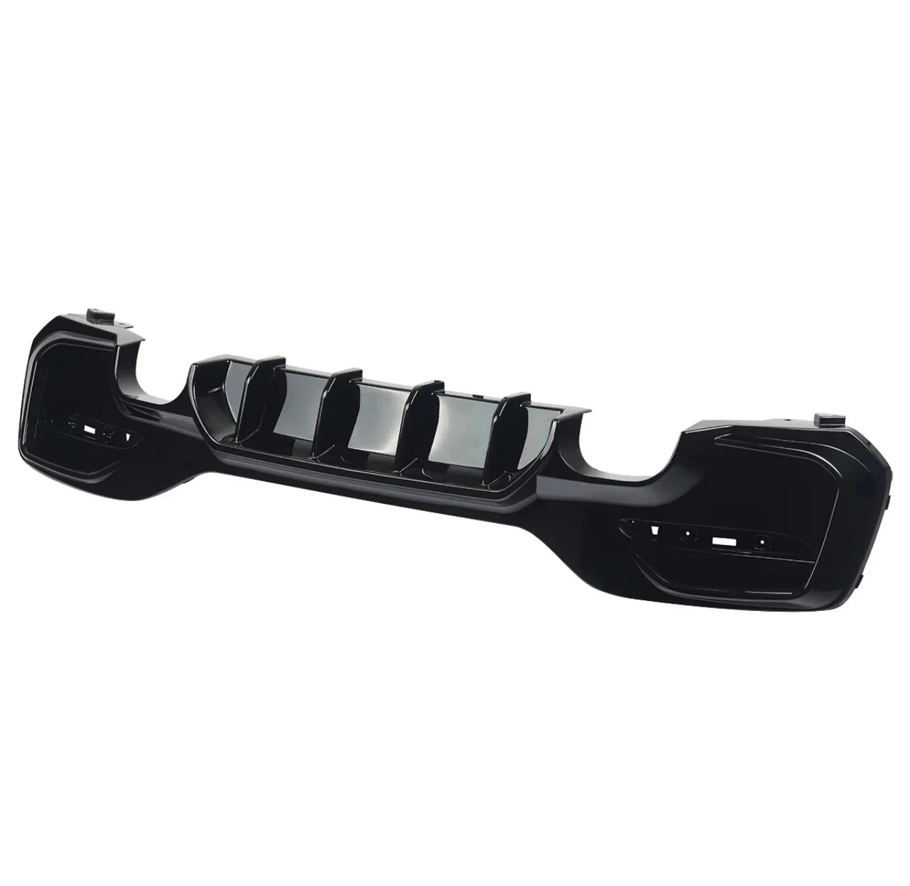 Gloss Black Rear Diffuser for BMW 1 Series F20 F21 M135i M140i M Sport LCI 2015+