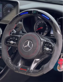 Custom Carbon Fibre Steering Wheel – Mercedes-Benz C-Class W205