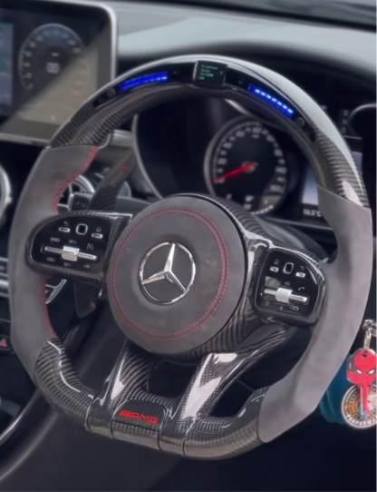 Custom Carbon Fibre Steering Wheel – Mercedes-Benz C-Class W205