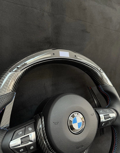 Real Carbon Fiber BMW steering wheel