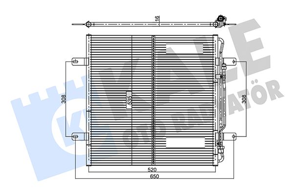 NRF Air Conditioning Condenser 350360