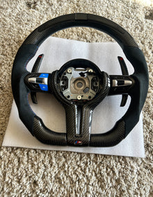 BMW Steering wheel buttons, LED,trims, high quality Alcantara.