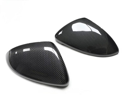 Volkswagen Golf MK7 / MK7.5 GTI (2013–2016) Genuine Carbon Mirror Caps – Required Automotive