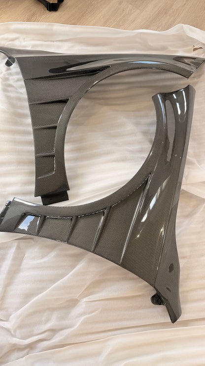 Mercedes W177 A45/A45S AMG (2021+) Carbon Fibre Front Wings – Pair