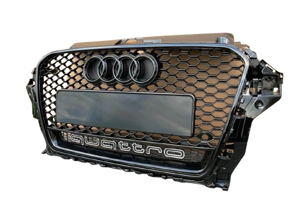 Required Automotive Front Audi A3/S3/RS3 Front HoneyComb grill 2012-2015